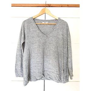 Madewell All Around Long Sleeve V-Neck Top